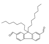 	9,9-二正辛基芴-2,7-二甲醛	  
