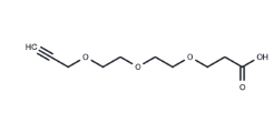 CAS:	1347760-82-0	Propargyl-PEG3-acid	丙炔基-二聚乙二醇-羧酸