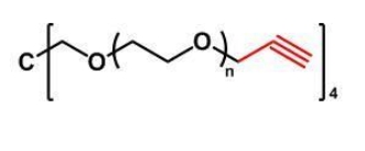 四臂聚乙二醇丙炔 4ARM-PEG-Alkyne