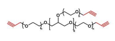 八臂聚乙二醇丙炔 8ARM-PEG-Alkyne
