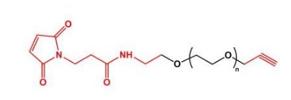 炔基聚乙二醇马来酰亚胺 Alkyne-PEG-MAL  