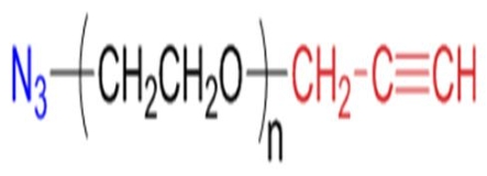 炔基聚乙二醇叠氮 Alkyne-PEG-N3