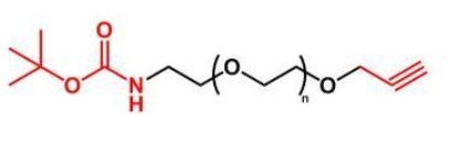 叔丁氧酰胺聚乙二醇炔基 tBoc-NH-PEG-Alkyne