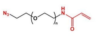 叠氮聚乙二醇丙烯酰胺 N3-PEG-ACA      丙烯酰胺PEG叠氮    ACA-PEG-Azide