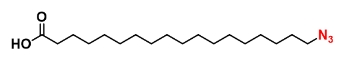 CAS:1529763-58-3    18-azidooctadecanoic acid    18-叠氮十八烷酸