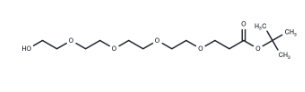 CAS:	518044-32-1	Hydroxy-PEG4-(CH2)2-Boc	丙酸叔丁酯-四聚乙二醇