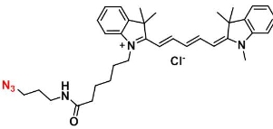 2183440-50-6   Cyanine5 azide    Cy5-叠氮     荧光标记试剂