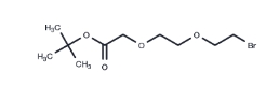 CAS:	1807518-63-3	Bromo-PEG2-CH2-Boc	乙酸叔丁酯-二聚乙二醇-溴代