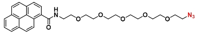 CAS: 2713446-73-0    Pyrene-PEG5-azide    芘甲酰胺-五聚乙二醇-叠氮