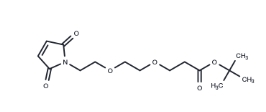 CAS:	1374666-31-5	Mal-PEG2-C2-Boc	马来酰亚胺-二聚乙二醇-叔丁酯