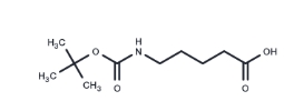 CAS:	27219-07-4	Boc-NH-C4-acid	Boc-5-氨基戊酸