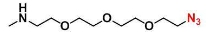 1355197-57-7   Methylamino-PEG3-azide   甲氨基-三聚乙二醇-叠氮化物