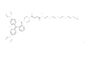 CAS:2363751-90-8   Rhodamine-N3 chloride  叠氮化物-罗丹明荧光染料    点击化学   