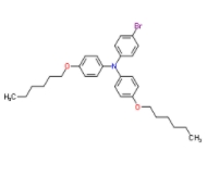 	4-溴-N,N-双(4-(己氧基)苯基)苯胺	  