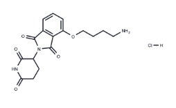 CAS:	2376990-29-1	Thalidomide-O-C4-NH2 hydrochloride	萨力多胺-O-C4-氨基盐酸盐