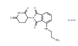 CAS:	2305369-00-8	Pomalidomide-C2-NH2 hydrochloride	泊马度胺-C2-氨基盐酸盐