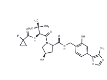 CAS:	2306193-99-5	VH032-cyclopropane-F	VH 101, PHENOL,羟基官能化的VHL配体