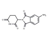 CAS:	191732-76-0	5-Aminothalidomide	     泊马度胺杂质