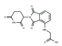 CAS:	927670-97-1	Thalidomide-NH-CH2-COOH	萨力多胺-NH-CH2