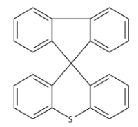 	Spiro[9H-fluorene-9,9'-[9H]thioxanthene] 