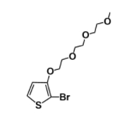 2-溴-3-（2-（2-（-2-甲氧基乙氧基）乙氧基基）噻吩