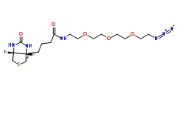 875770-34-6      N-[2-[2-[2-(2-叠氮乙氧基)乙氧基]乙氧基]乙基]生物素胺   Biotin-PEG3-azide
