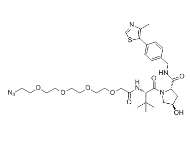1797406-81-5   E3连接酶Ligand-Linker共轭物4  (S,R,S)-AHPC-PEG4-N3   E3 ligase Ligand-Linker Conjugates 4