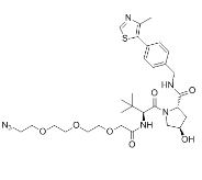 (S,R,S)-AHPC-PEG3-N3  CAS:1797406-80-4    E3 ligase Ligand-Linker Conjugates 12