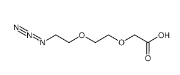 CAS:882518-90-3  Azido-PEG2-CH2COOH   叠氮-二聚乙二醇-乙酸