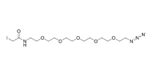  Iodoacetamide-PEG5-azide 点击化学试剂    PROTAC linker