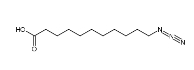 11-Azidoundecanoic acid     CAS:118162-45-1    11-叠氮十一酸