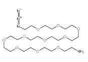 912849-73-1   Azido-PEG10-amine  O-(2-氨基乙基)-O′-(2-叠氮乙基)九聚乙二醇