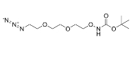 CAS:252378-68-0   t-Boc-Aminooxy-PEG2-azide   点击化学试剂   PROTAC linker