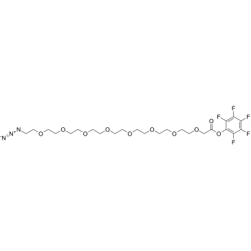 CAS:2182601-80-3   Azido-PEG8-CH2COO-PFP  点击化学试剂    PROTAC linker