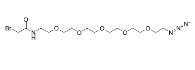 CAS:1415800-37-1  Bromoacetamido-PEG5-azide  N-溴乙酰基-五聚乙二醇-叠氮