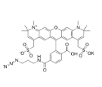  AF 594 azide  荧光染料   红色荧光染料 AF 594 的叠氮化衍生物