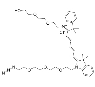 2226235-96-5  N-PEG3-N'-(azide-PEG3)-Cy5  N-(羟基-二聚乙二醇)-N'-(叠氮-三聚乙二醇)-CY5染料