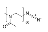 Me-PMeOx(50)-N3 (MW 4.3kDa)   点击化学试剂
