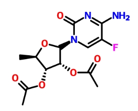 161599-46-8  2,3-二-O-乙酰基-5-脱氧-5-氟-D-胞啶   含氟抑制剂   含氟医药