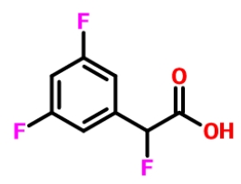 208259-38-5  2-(3,5-二氟苯基)-2-氟乙酸  2-(3,5-Difluorophenyl)-2-fluoroacetic acid 含氟医药中间体