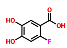 158641-64-6  4,5-dihydroxy-2-fluorobenzoic acid    含氟医药中间体