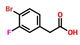 942282-40-8  4-溴-3-氟苯乙酸  4-Bromo-3-Fluorophenylacetic Acid  含氟医药中间体