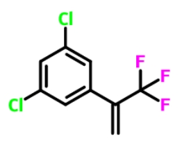 864725-22-4  2-(3,5-二氯苯基)-3,3,3-三氟丙烯  2-(3,5-Dichlorophenyl)-3,3,3-trifluoropropene  含氟医药中间体