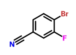 133059-44-6  4-溴-3-氟苯腈  4-Bromo-3-fluorobenzonitrile  含氟医药中间体