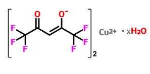 14781-45-4  双(六氟乙酰丙酮)合铜(II)    Copper(Ⅱ) hexafluoro-2,4-pentanedionate  含氟催化剂