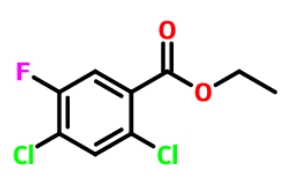 103318-75-8  2,4-二氯-5-氟苯甲酸乙酯  ethyl 2,4-dichloro-5-fluorobenzoate  含氟砌块