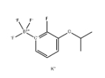 CAS:1073468-36-6	(2-氟-3-异丙氧基苯基)三氟硼酸钾	Potassium (2-Fluoro-3-Isopropoxyphenyl)Trifluoroborate