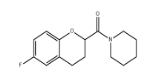 CAS:878208-57-2	1-[(6-氟-3,4-二氢-2H-1-苯并吡喃-2-基)羰基]哌啶	1-[(6-Fluoro-3,4-Dihydro-2H-1-Benzopyran-2-Yl)Carbonyl]Piperidine