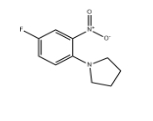 CAS:778-56-3	1-(4-氟-2-硝基苯基)吡咯啉	1-(4-Fluoro-2-Nitrophenyl)Pyrrolidine