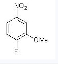 CAS:454-16-0	4-氟-3-甲氧基硝基苯  2-氟-5-硝基苯甲醚	2-Fluoro-5-Nitroanisole